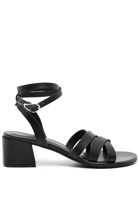 Sandali Dionysia 50mm in nero di Ancient Greek Sandals - donna